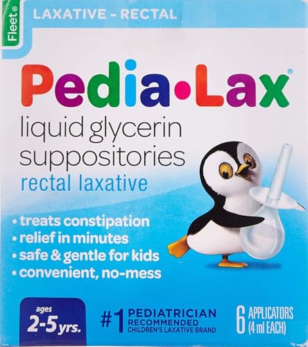 Image of Fleet Children's Pedia-Lax Liquid Glycerin Suppositories -- 6 Suppositories