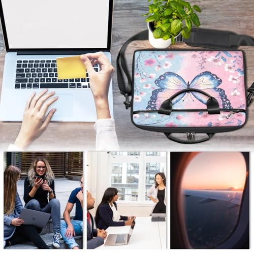 Maletín para laptop de 15 pulgadas con diseño colorido miniatura 6