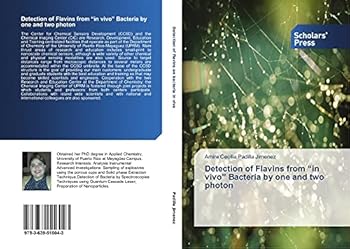 Paperback Detection of Flavins from "in vivo" Bacteria by one and two photon Book