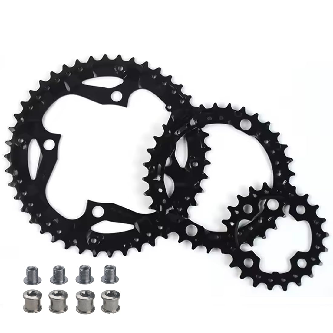 Corona 64/104 BCD MTB 3 * 9S 22T 32T 44T Corona tripla per bicicletta durevole Mountain Bike Chainwheel Bike Guarnitura parte per bici da strada, mountain bike, MTB Bike