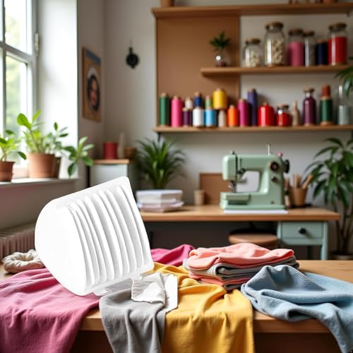 10 Stück weiße, löschbare Schneiderkreide, Nähstoff, Kreidemarker, Nähwerkzeug, Nähzubehör, Markierungs- und Nachzeichen-Werkzeuge