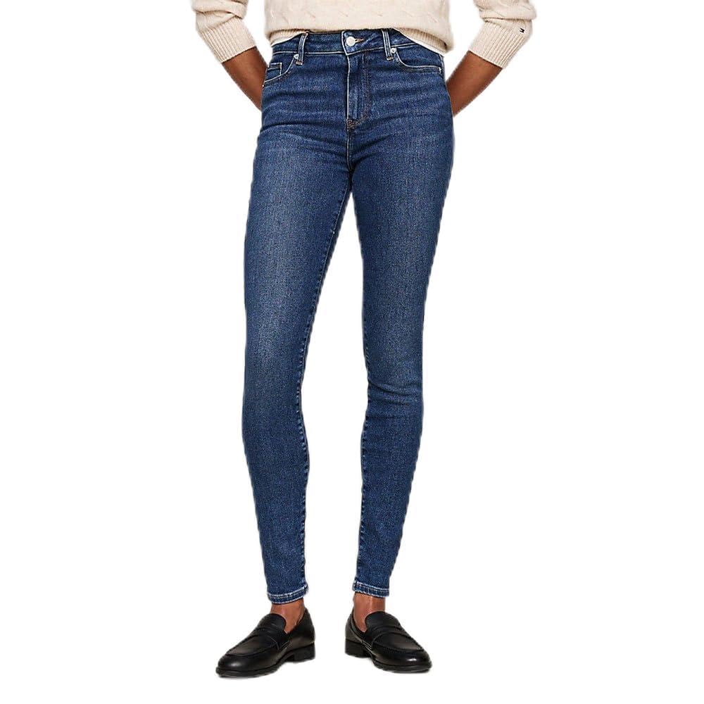 Tommy Hilfiger Damen Jeans Hose Harlem Skinny Fit