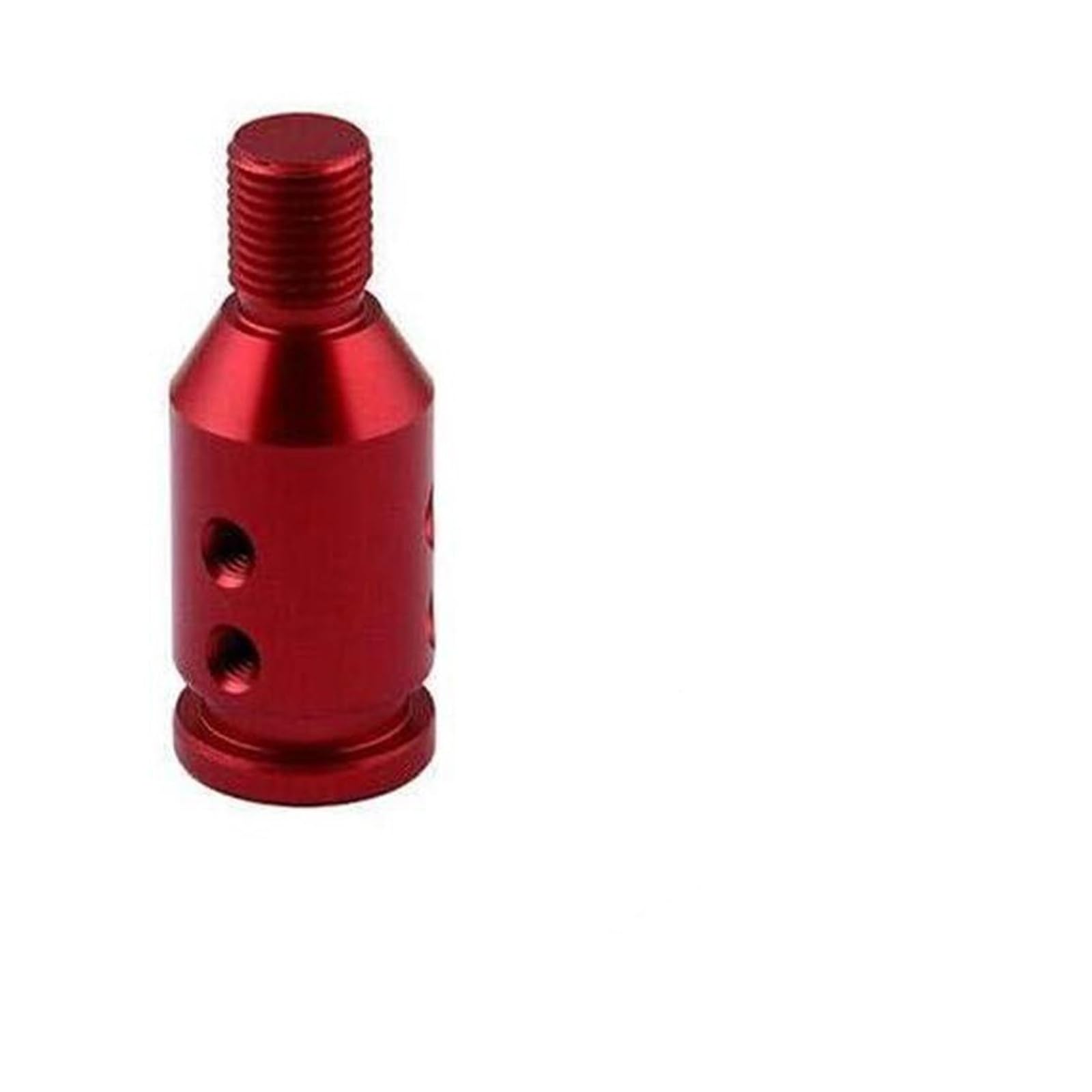 Linqianbhd Red Gear Lever Shift Knob Universal Car Aluminum Manual Gear Shift Knob Stick Transmission Shifter Head Gearstick Lever(Red)