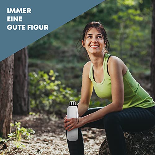 HOMEBERLIN® Tritan - Borraccia da 1 l, con