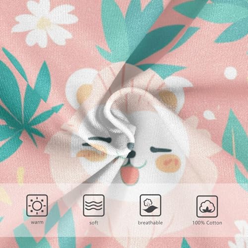 KLL Lion Head Cannabis Marijuana Baby Boys Soft Nighttime Underwear Cute Children Undies3