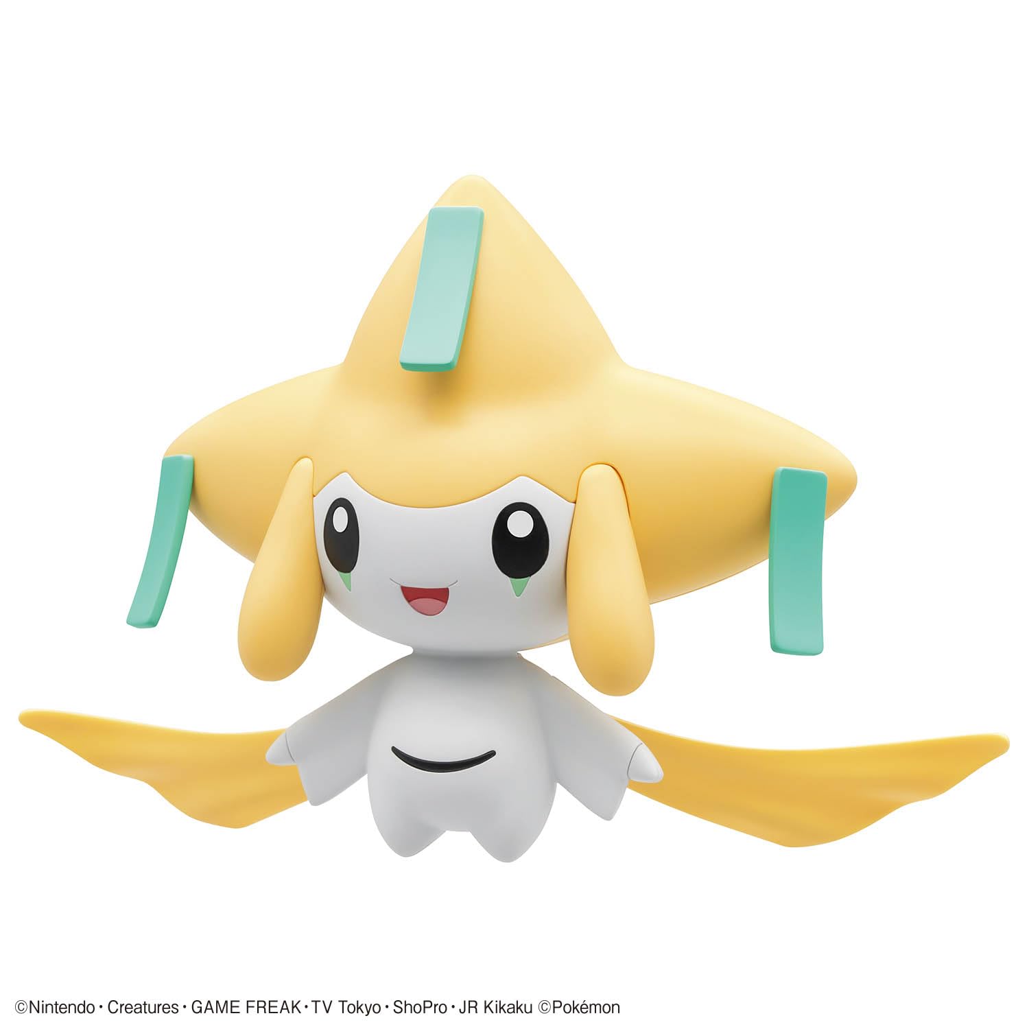 BANDAI SPIRITS Pokemon Plamo Collection Quick!! 23 Jirachi Modello in plastica codificato a colori