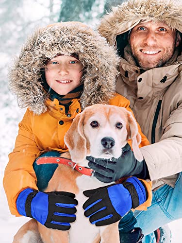 Image of SATINIOR 2 Pairs Kids Winter Snow Gloves Ski Mitten