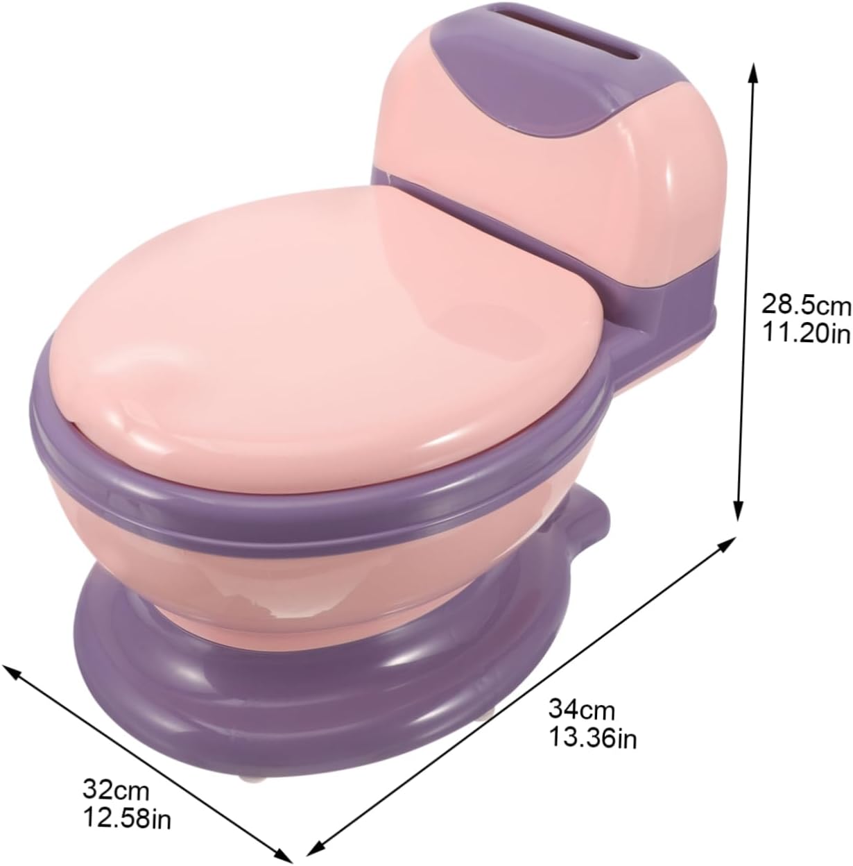 Gadpiparty Boy Girl Potty Training Seat Realistic Boy Girl's Potty Easy to Clean Home Travel Use