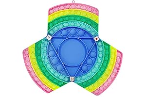 Trigo Big Size Dual Pop It Game with Dice