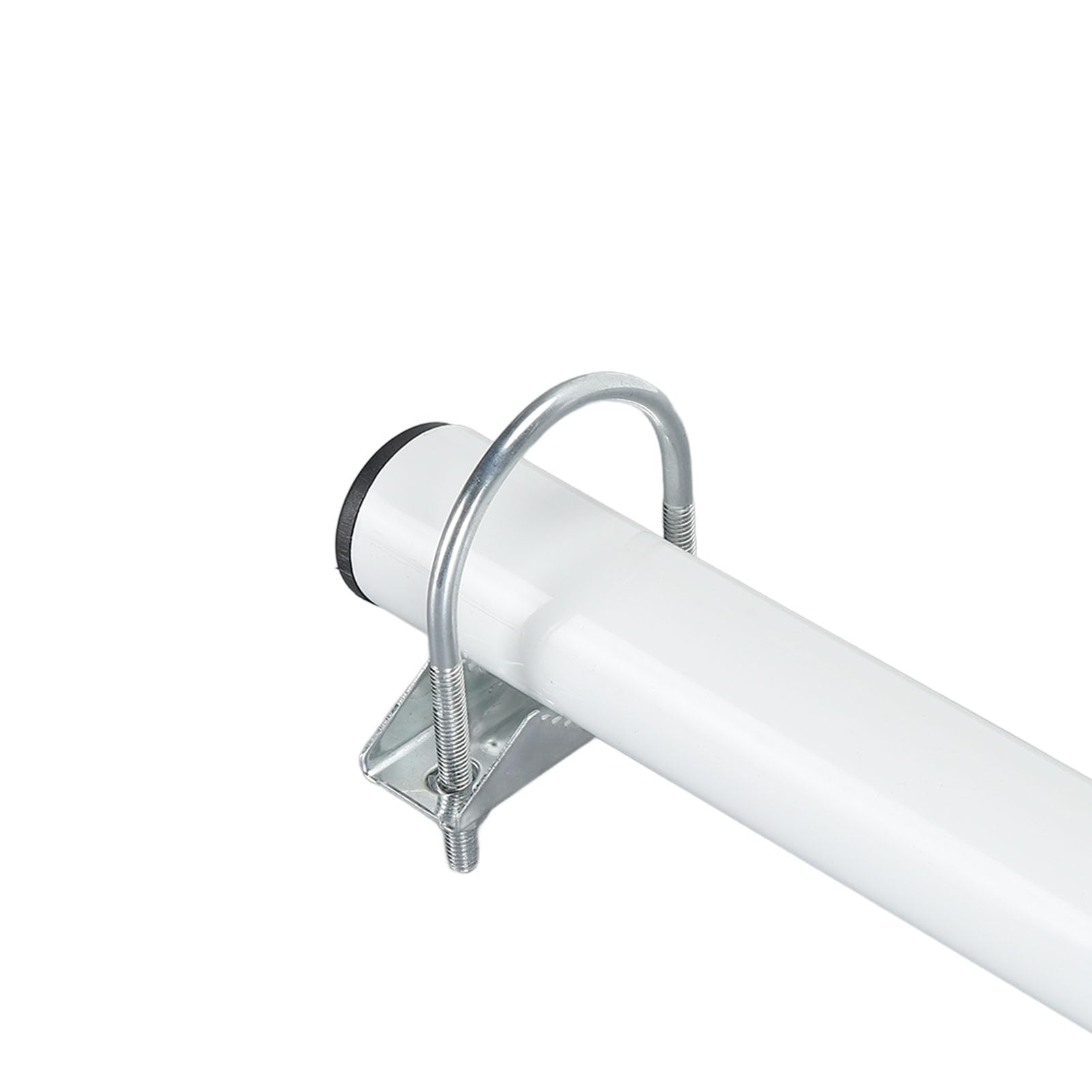 Support Mural sur Toit, Kit de Montage d'Antenne à Revêtement Blanc avec Adaptateur de Montage pour Antenne Parabolique Starlink V2