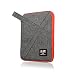 Electronic Accessories Bag for Universal Cable USB Waterproof Nylon Travel Digital Product Organizer Case for Hard Drive Charger Handbag Medium Gray