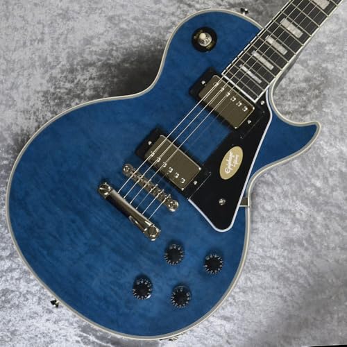 Amazon | Epiphone Les Paul Custom Quilt Viper Blue (バイパーブルー
