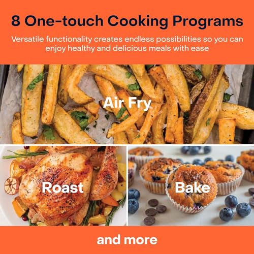 Nutricook-33-Litre-Airfryer-1500-Watts-Stainless-Steel-Digital-Control-Panel-Display-10-Preset-Programs-with-Built-In-Preheat-Function-Brush-Air-Fryer