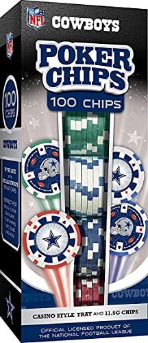 MasterPieces Dallas Cowboys NFL Poker Chip Set #TOP9