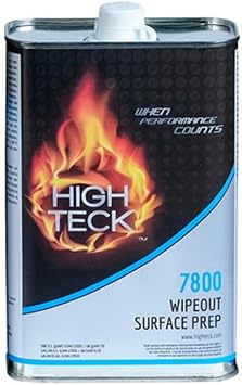 High Teck Products 7800-4 Surface Preparation Wipe Out Wax, 1 qt, Tin
