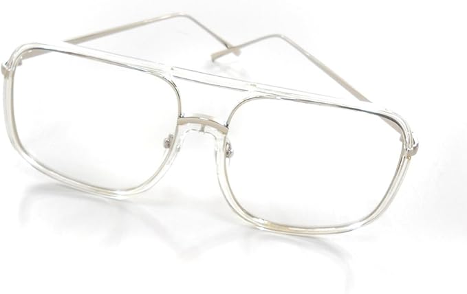 Amazon ユグドラシル スクエア フルフレーム サングラス クリア レンズ大きめ 韓流 韓国 メガネ ファッション クリアレンズ クリア フレーム ファッション眼鏡 通販