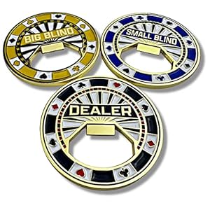 Luck Lab 3er Set Poker Flaschenöffner