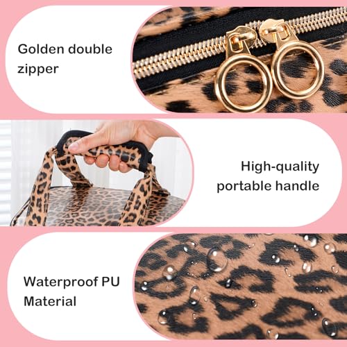 Uross Bolsa Organizadora de Esmaltes para 84 Frascos de Esmaltes E Luminárias para Unhas, Organizado