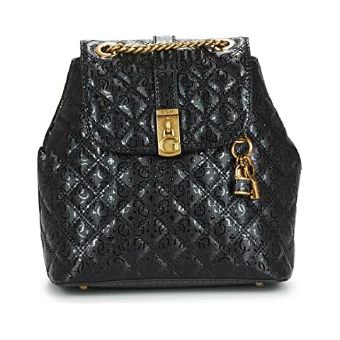 GUESS Gaia Flap Backpack Negro Cover