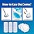 30 Count Disposable Toilet Brush Heads, Toilet Bowl Wand Refills for Clorox Toilet Cleaning, toilet scrubber refill?disposable toilet brush headrefills?Toilet Cleaning Sponges Heads for Bathtub, Floor