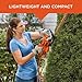 BLACK+DECKER Electric Hedge Trimmer, 17-Inch (BEHT150)