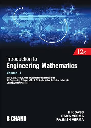 Introduction to Engineering Mathematics Volume 1: For All Engineering Colleges of AKTU Lucknow, Uttar Pradesh (12/e)