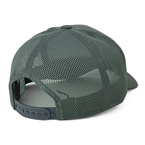 Image of Oversize XXL Structured Trucker Mesh Baseball Cap