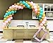LANGXUN 20ft Balloon Arch Kit, Balloon Arch Stand For Birthday Party Wedding Graduation Decorations, Baby Shower Garden Arbors Photo Backdrop Party Supplies, 9ft-H x 10ft-L