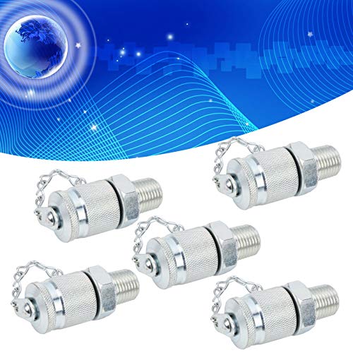 Image of Hydraulic Test Adapter Coupling Connector Thread for Hydraulic Systems High Pressure Hose Fitting Measuring Tool Sealing Point Test(ZG1 /4)