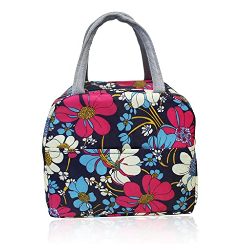 LAPONO Bolsa TéRmica Comida Bolsa Termica TéRmica Plegable Bolso Impermeable Fiambrera Isotermica Bolsa TéRmica Para Alimentos Para Hombres NiñAs For Bolsa Nevera Portatil Para Trabajo Escuela Picnic Cover
