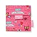 Roll'eat ® | Porta Sandwich Riutilizzabile, Borsa Ecologica senza BPA, Porta Orlo Colore Principesse Rosa - Snack'n'Go Kids