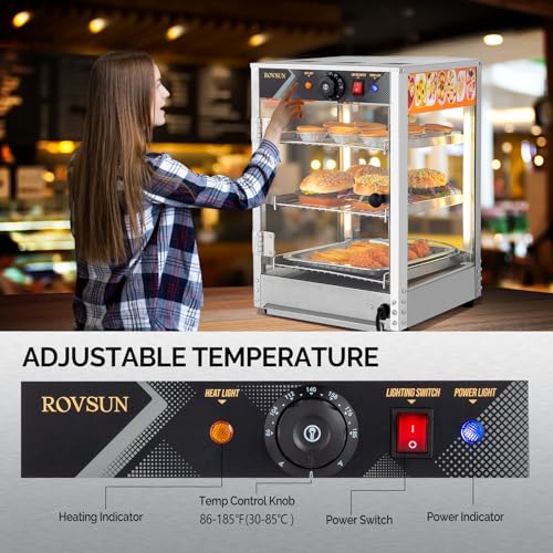 Commercial Pretzel Warmer Display Case