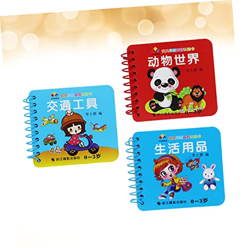 HOLIDYOYO Livros Infantis Livros Chineses Livros De Quebra-Cabeça Livro De Bebê Livros De Aprendizad