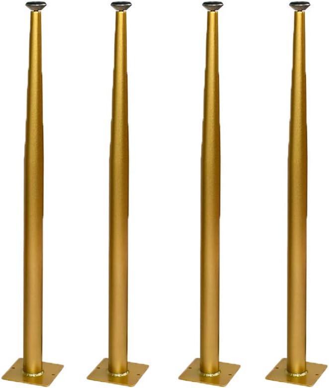 Furniture Leg Sofa Legs, 4 Furniture Legs,Furniture Feet Table Legs Table Feet Straight Cone Furniture Support Legs Desk Dressing Table Furniture Hardware DIY Replacement Feet