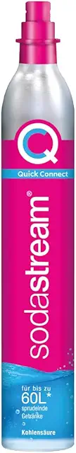 SodaStream Quick Connect Reservezylinder Kartusche für bis zu 60L gesprudeltes Wasser