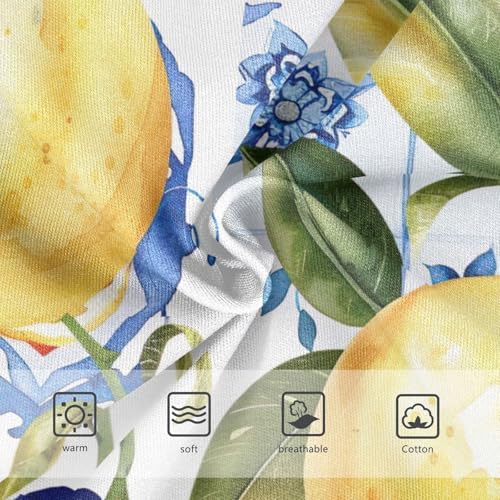 Vintage Lemon Blue Underwear Toddler Girl, Kids Underwear Girls, 2T–8 Years3