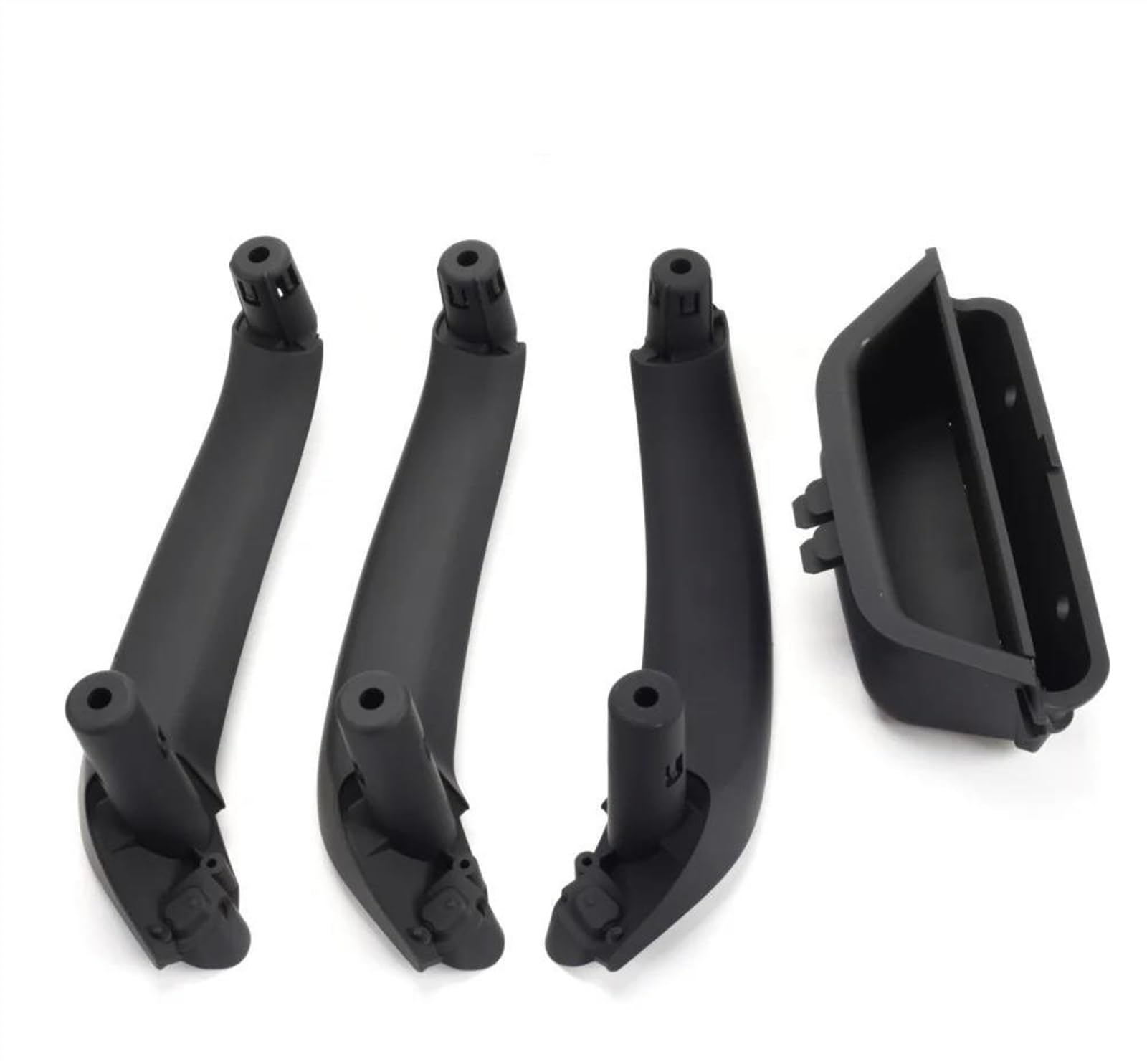 Blnetu Rhd 4Pcs Black For X3 X4 F25 F26 2010-2016 Lhd Rhd Car Front Left Door Inner Handle Pull Trim Panel Handle 51417250307 (Rhd 4Pcs Black)