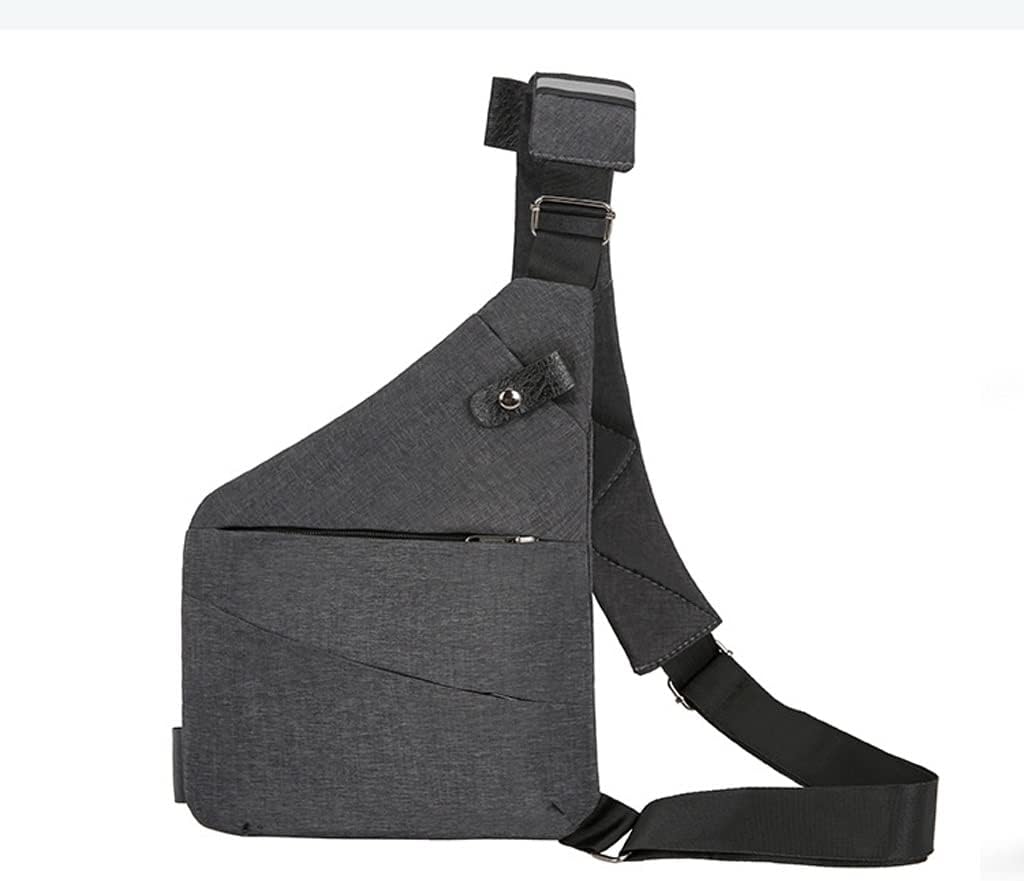 Men Travel Business Bag Shoulder Bag Holster Security Strap Digital Storage Chest Bags