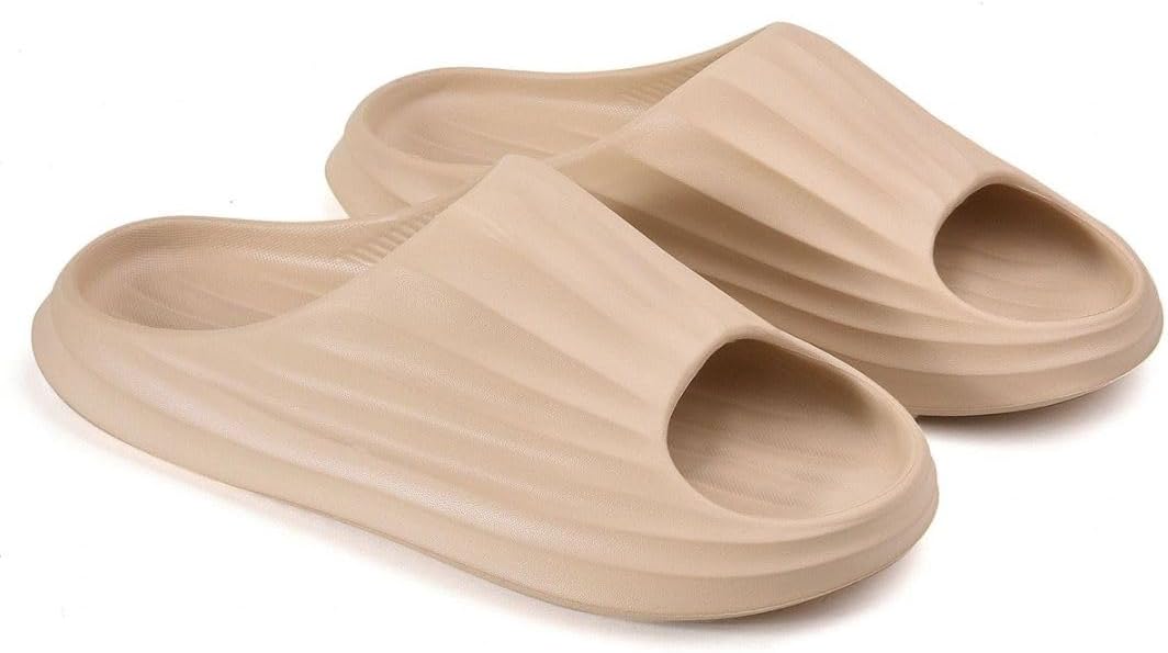 Chinelo Sandália Nuvem Slide Confort Max | Estiloso Macio Anatômico Unissex | Cor Nude