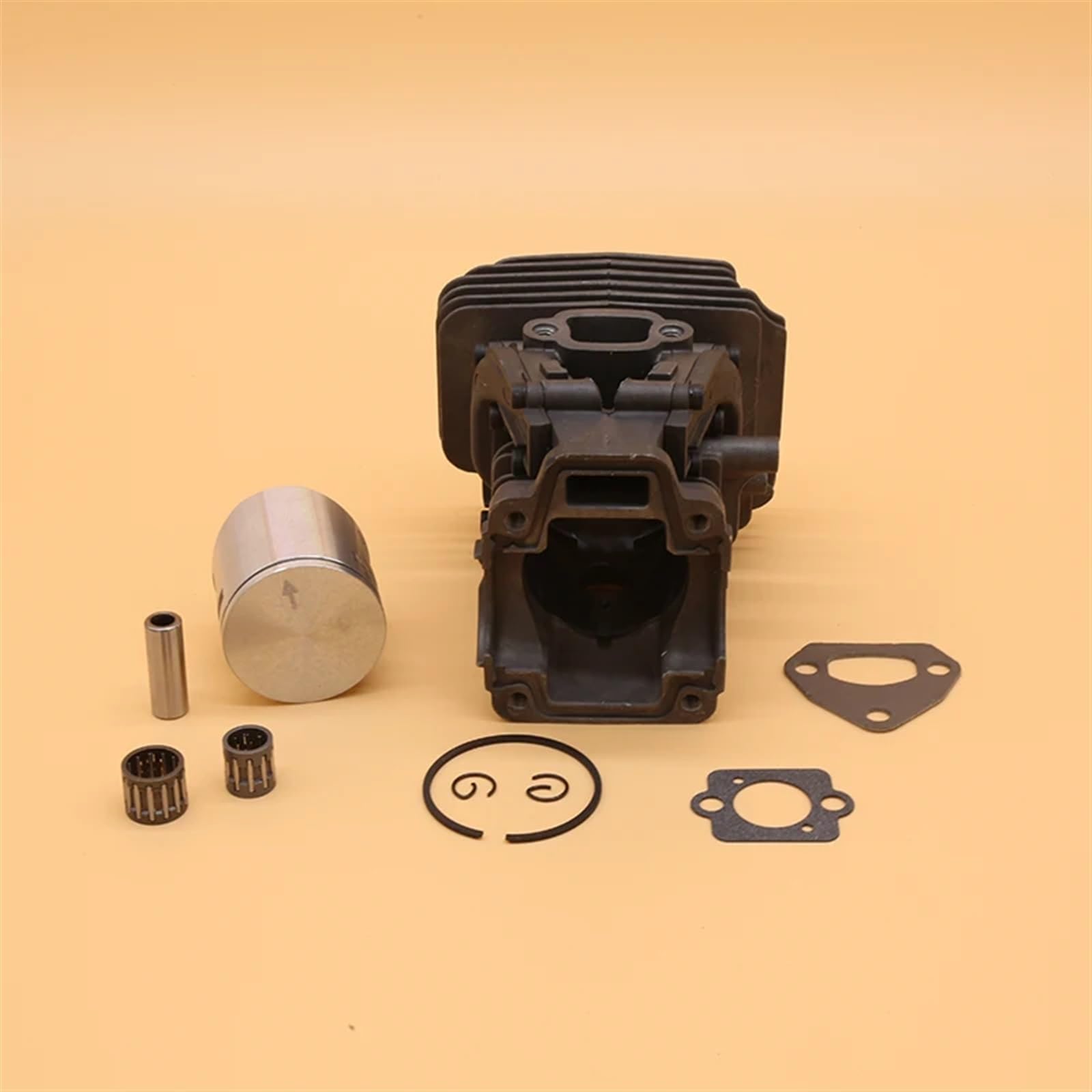 Zestaw uszczelek iglicy tłoka cylindra 42mm 44mm do Husqvarna, 445 450 Garden Chainsaw Spare Tools Parts Tłok kosiarki(HUS445 42MM)