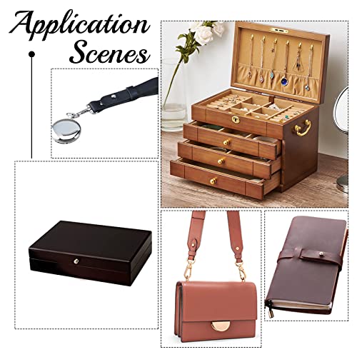 Image of GORGECRAFT 40 Set 4 Colors 8mm Round Head Screw Button Studs Chicago Screw Rivets Post Fastener for Home DIY Leather Repairs Craft Luggage Jackets Wallet Handbag Decoration Hardware Accessories