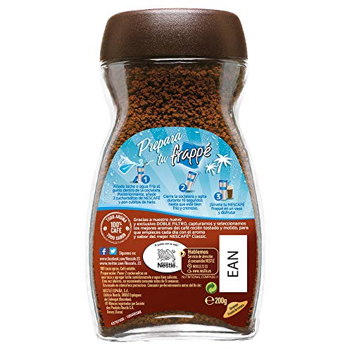 Miniatura 6 de Nescafé Classic Café Soluble Natural 200g