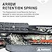 TenPoint Arrow Retention Spring - Holds Arrow Securely in Place - Vinyl Coating - Compatible Wicked Ridge Crossbow Models