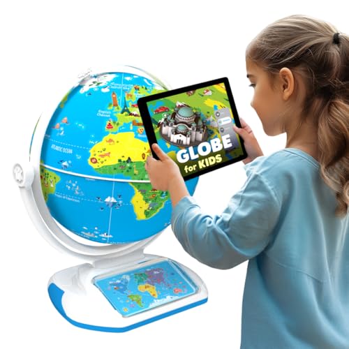 PlayShifu Interactive Globe for Kids – Orboot Earth Explorer: Tech Powered Interactive Globe for Kids | Smart Gift for Ages 4+ | 400+ Wonders, 1000+...