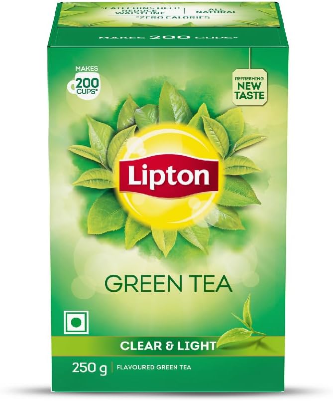 Lipton Clear & Light Loose Green Tea leaves 250g pack