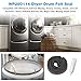 280114 -WP280114 Dryer Drum Felt Seal Replacement Whirlpool Kenmore Maytag KitchenAid 280114,W10116343,W10166807,PS970088,697694,W10521118,3403265