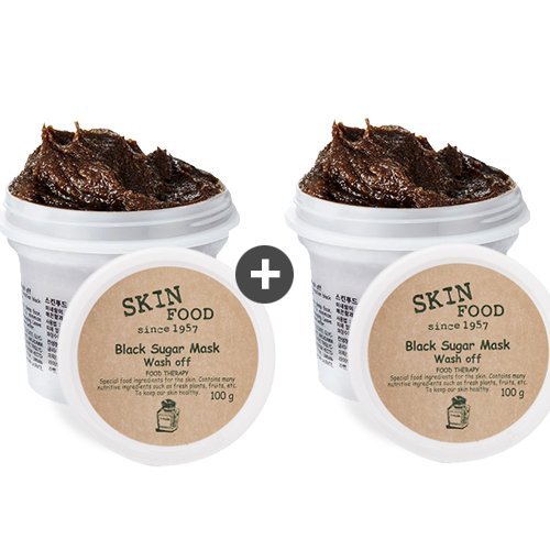 [Skinfood] Skinfood Black Sugar Mask Wash Off 3.53oz(100g) x 2