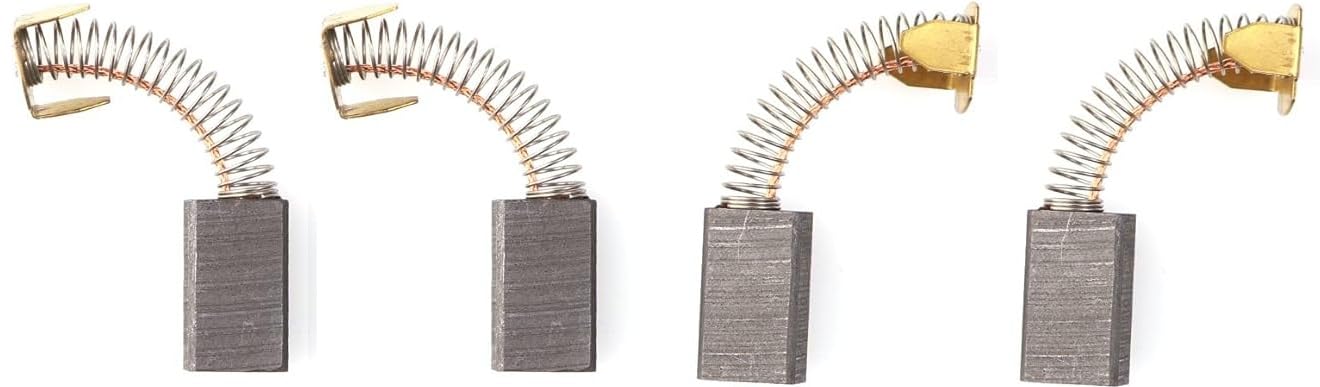 2 Pairs of 103A / CB-103 Carbon Brushes for Makita HM0810 HM0871C HM0810B HM0810T – 6 x 10 x 16 mm — image 1