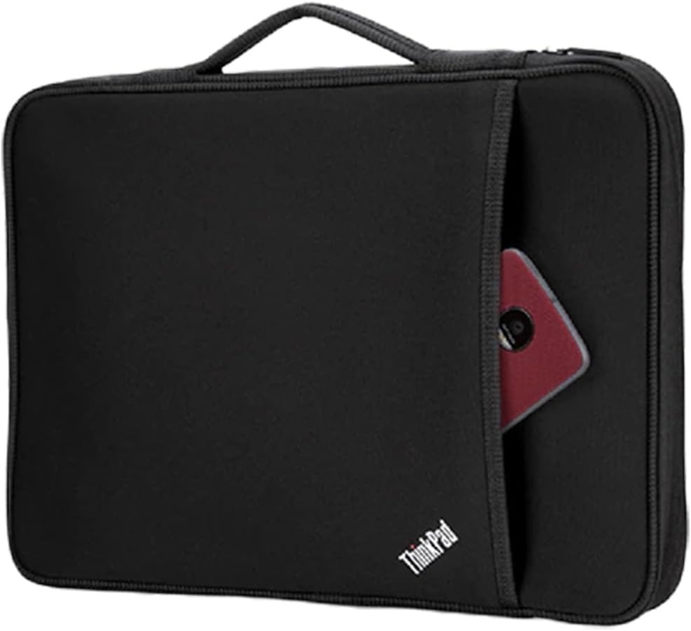Lenovo 14" ThinkPad Laptop Sleeve - Black, Padded, Nylon, Compatible with 14" ThinkPad Laptops