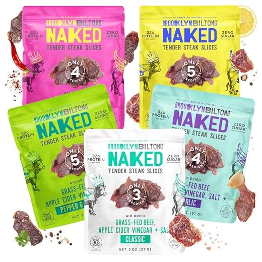 Brooklyn Biltong Beef Jerky Snacks